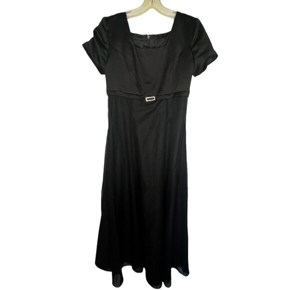 Accents Performance Apparel Black‎ Dress - Picture 1 of 7